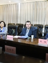 美国卡斯尔顿州立大学欧密特副院长一行访问世界杯官网