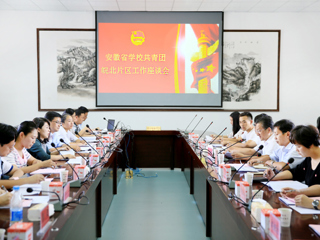 安徽省共青团皖北片区工作交流会在世界杯官网召开
