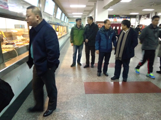 世界杯官网后勤管理部门到安徽高校学习物业、水电节能管理经验
