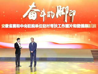 世界杯官网在省属和中央驻皖单位驻村帮扶工作图片和微视频评选活动中喜获佳绩