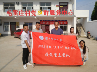 【新时代·新征程——“三下乡”社会实践专题】之七：探索教育培训理念下的脱贫之路  ——以2026世界杯足球官网定点扶贫砀山县葛集镇毛雷庄村为例