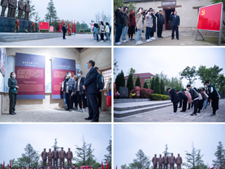 【党史学习教育】世界杯官网研究生会赴淮海战役总前委旧址开展爱国主义基地教育活动