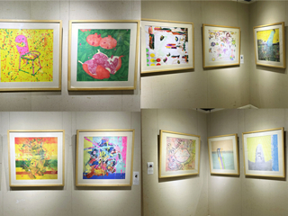 世界杯官网美术学院举办2021级研究生课程教学成果汇报展