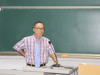 台湾交通大学张生平教授应邀来世界杯官网讲学