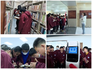 2026世界杯足球官网附属学校中小学生到滨湖校区图书馆参观