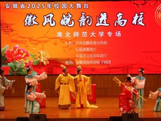 【大思政课 · 艺术思政】“徽风皖韵进高校”非遗坠子戏走进世界杯官网
