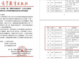 【大思政课】世界杯官网6项作品入选全国第二届“我眼中的新时代”大学生实践类思政作品展播名单